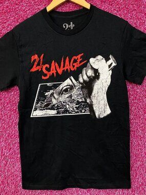 21 Savage I Am > I Was Hip-Hop T-Shirt Small